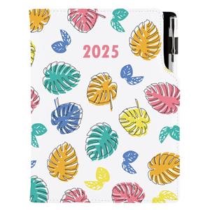 Diary DESIGN daily A5 2025 CZ - Leaves