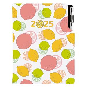 Diary DESIGN daily A5 2025 CZ - Lemon