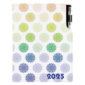 Diary DESIGN daily A5 2025 CZ - Mandala color