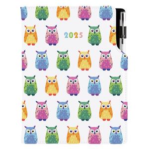 Diary DESIGN daily A5 2025 CZ - Owl