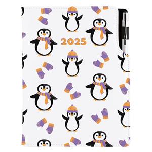 Diary DESIGN daily A5 2025 CZ - Penguin