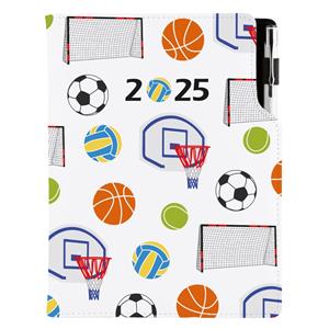 Diary DESIGN daily A5 2025 CZ - Sport