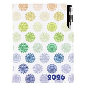 Diary DESIGN daily A5 2026 CZ - Mandala color