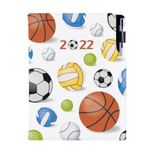 Diary DESIGN daily B6 2022 PL - Sport