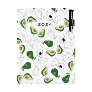 Diary DESIGN daily B6 2024 PL - Avocado