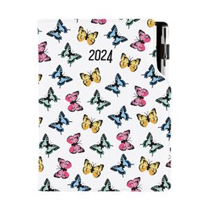 Diary DESIGN daily B6 2024 PL - Color Butterfly