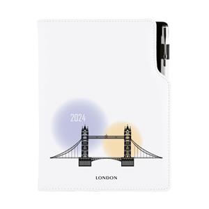 Diary DESIGN daily B6 2024 PL - London