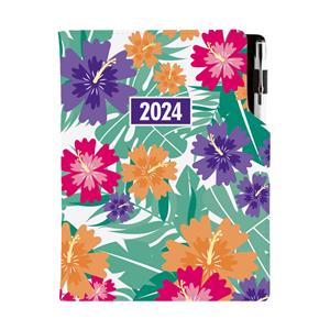 Diary DESIGN daily B6 2024 PL - Tropic