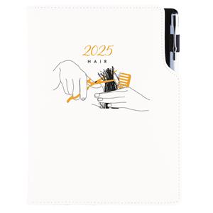 Diary DESIGN daily B6 2025 PL - Hairdresser