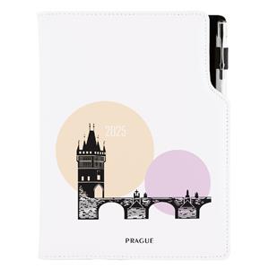 Diary DESIGN daily B6 2025 PL - Prague