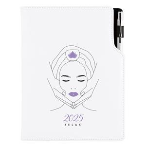 Diary DESIGN daily B6 2025 PL -Relax