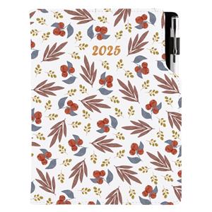 Diary DESIGN daily B6 2025 PL - Rowan berry