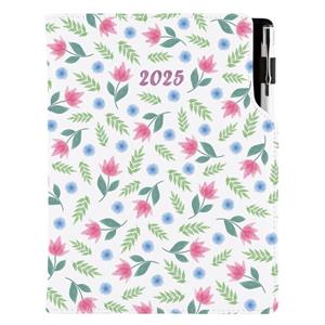 Diary DESIGN daily B6 2025 PL - Spring flowers