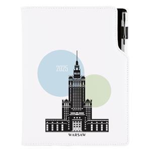 Diary DESIGN daily B6 2025 PL - Warsaw