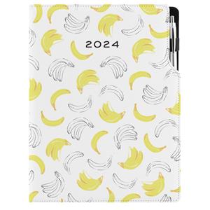 Diary DESIGN weekly A4 2024 PL - Banana