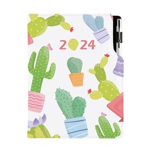 Diary DESIGN weekly A5 2024 PL - Cactus