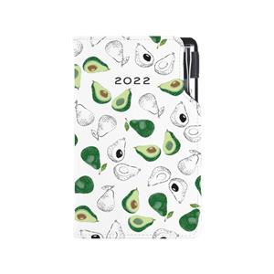 Diary DESIGN weekly pocket 2022 CZ - Avocado