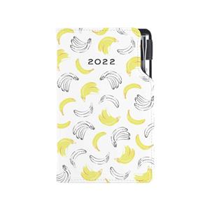 Diary DESIGN weekly pocket 2022 CZ - Banana