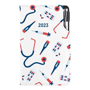 Diary DESIGN weekly pocket 2023 CZ - Doctor