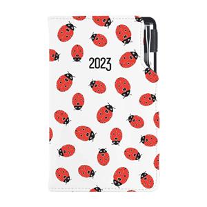 Diary DESIGN weekly pocket 2023 CZ - Ladybug