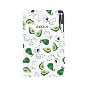 Diary DESIGN weekly pocket 2024 PL - Avocado