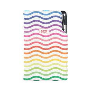 Diary DESIGN weekly pocket 2024 PL - Colors