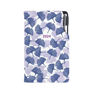 Diary DESIGN weekly pocket 2024 PL - Ginkgo