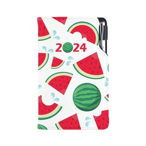 Diary DESIGN weekly pocket 2024 PL - Melon