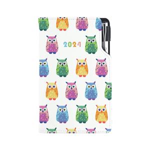 Diary DESIGN weekly pocket 2024 PL - Owl