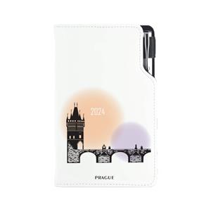 Diary DESIGN weekly pocket 2024 PL - Prague