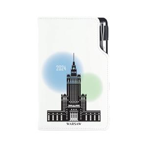 Diary DESIGN weekly pocket 2024 PL - Warsaw