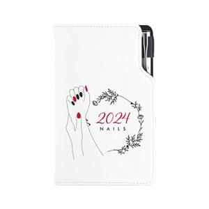 Diary DESIGN weekly pocket 2024 SK - Nails