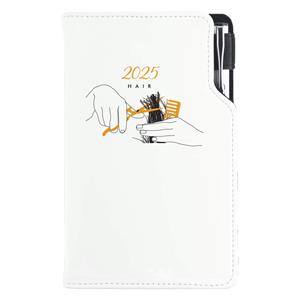 Diary DESIGN weekly pocket 2025 CZ - Hair