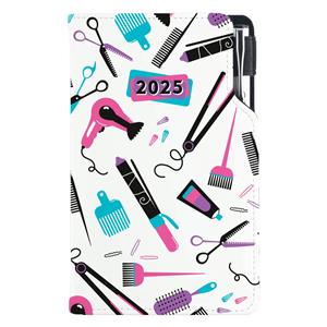 Diary DESIGN weekly pocket 2025 CZ - Hairdresser