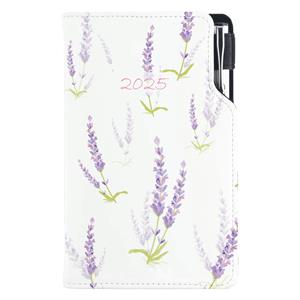 Diary DESIGN weekly pocket 2025 CZ - Lavender