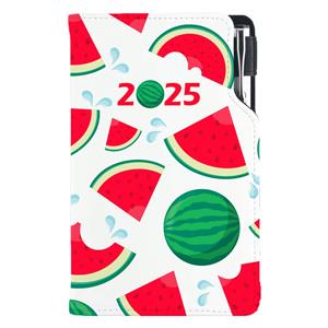 Diary DESIGN weekly pocket 2025 CZ - Melon