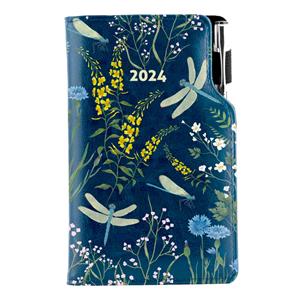 Diary DESIGN weekly pocket 2025 PL - blue dragonflies