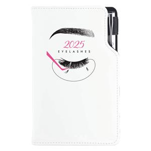 Diary DESIGN weekly pocket 2025 PL - Eyelashes