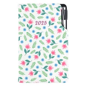 Diary DESIGN weekly pocket 2025 PL - Spring flowers