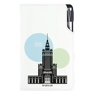 Diary DESIGN weekly pocket 2025 PL - Warsaw