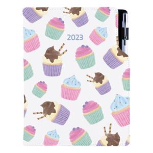 Diary DESIGN weekly special A5 2023 - Cupcake