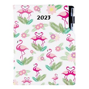 Diary DESIGN weekly special A5 2023 - Flamingo