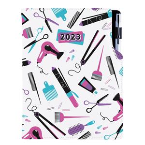 Diary DESIGN weekly special A5 2023 - Hairdresser