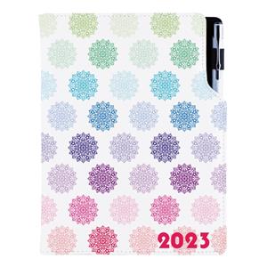 Diary DESIGN weekly special A5 2023 - Mandala color