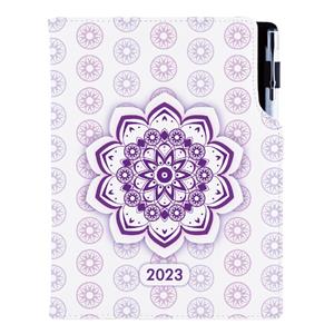 Diary DESIGN weekly special A5 2023 - Mandala violet