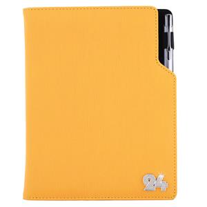 Diary GEP CRYSTAL daily A5 2024 Slovak - mustard