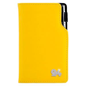 Diary GEP CRYSTAL weekly kapesní 2024 Polish - yellow