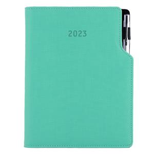 Diary GEP with ballpoint weekly A5 2023 Polish - mint