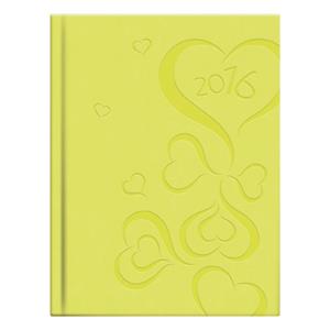 Diary Love 2016 weekly - lime green