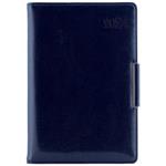 Diary METALIC daily A5 2024 Czech - dark blue